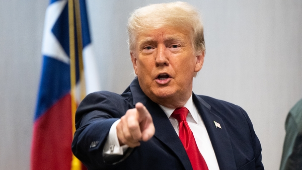 Donald Trump has pledged to finish building a wall along the US-Mexico border with private donations