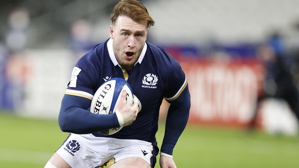Scotland's Stuart Hogg leads the tourists