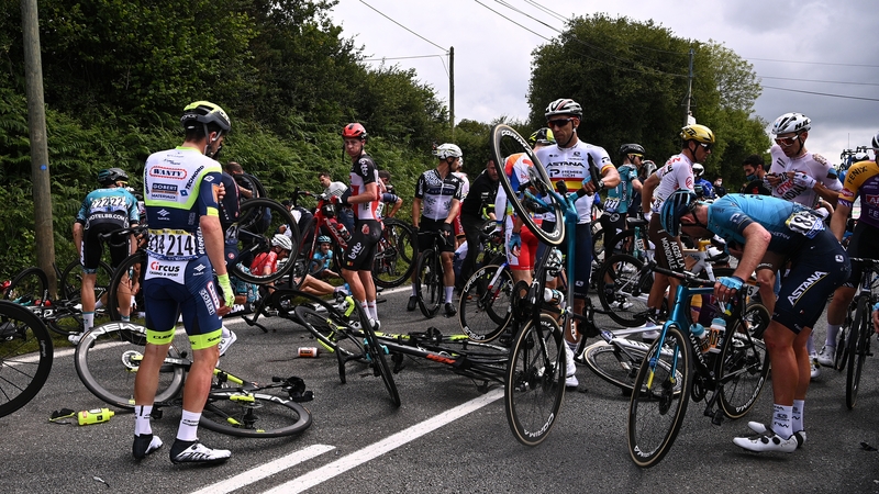 The crash occurred during Stage 1