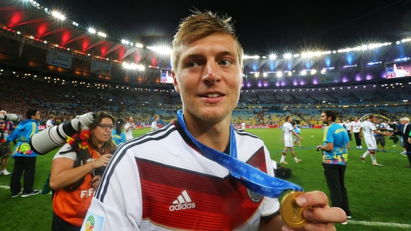 The 2014 World Cup winner earned 106 caps for his country, scoring 17 goals and claiming 19 assists
