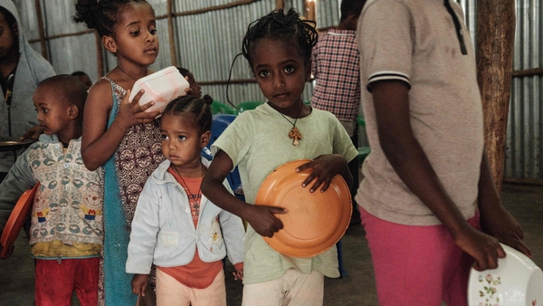 The UN said 33,000 children in Tigray are severely malnourished