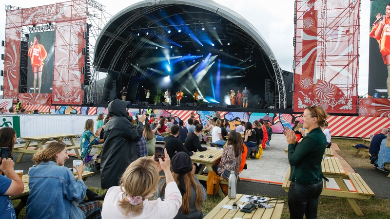 More than 4,000 people were tested at the pilot festival