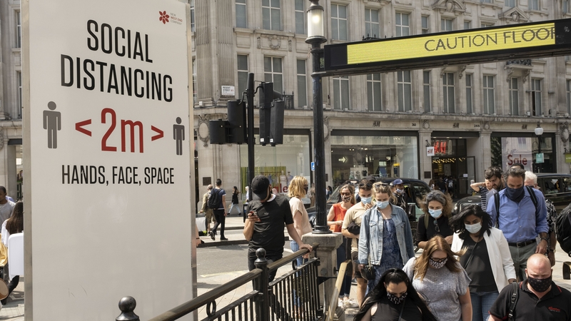 Both England and Wales are continuing to see record infection levels