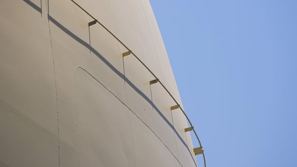 A liquified natural gas tank
