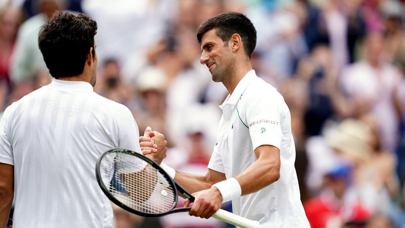 It's now 18 consecutive consecutive slam wins for Djokovic