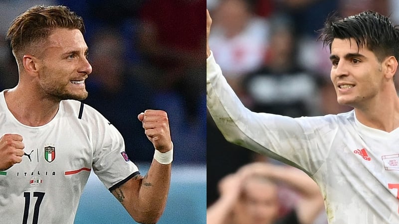 Immobile and Morata have been under scrutiny in the respective forward lines