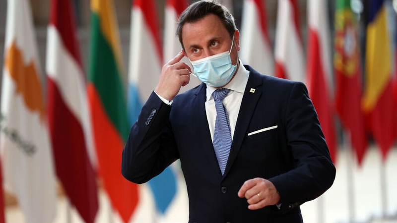 Xavier Bettel has received one dose of the AstraZeneca coronavirus vaccine (file pic)