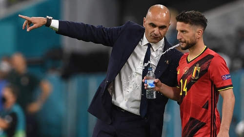 Roberto Martinez is staying on as Belgium manager