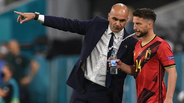 Roberto Martinez is staying on as Belgium manager
