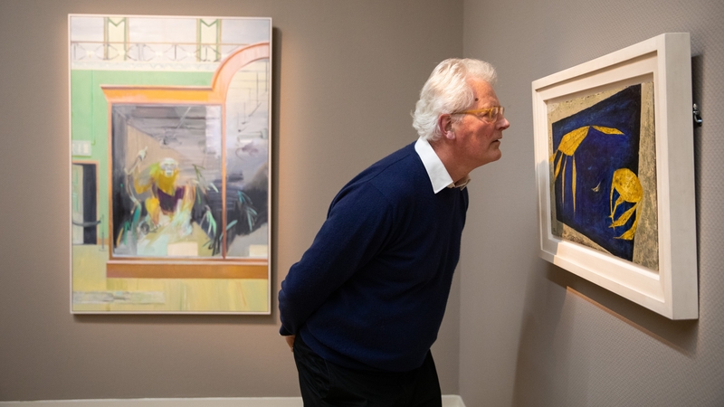 NGI Director Sean Rainbird at the New Perspectives exhibition (Pic: Naoise Culhane)