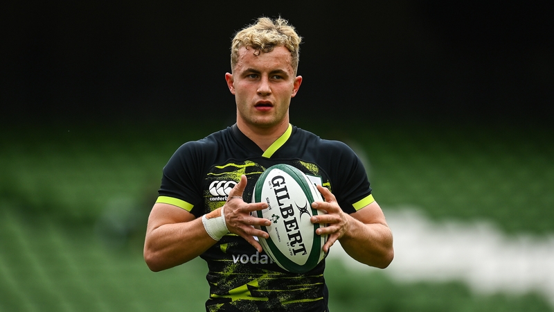 Craig Casey came on with two minutes to go against Japan