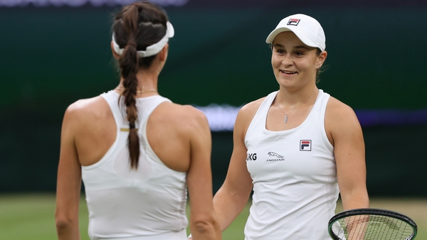 Barty won the all-Australian clash against Tomljanovic