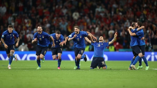 Recap: Italy beat Spain on penalties to reach final