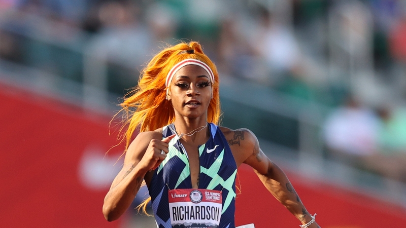 Richardson had already been withdrawn from the 100 metres