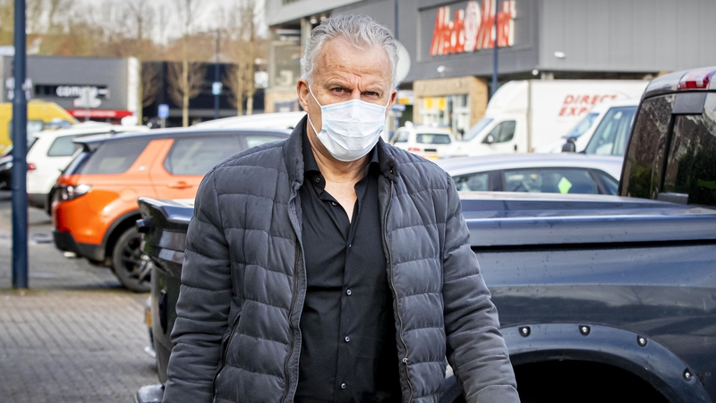 Crime reporter Peter R. de Vries photographed last April