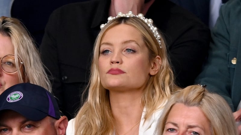 Laura Whitmore attends Wimbledon 2021