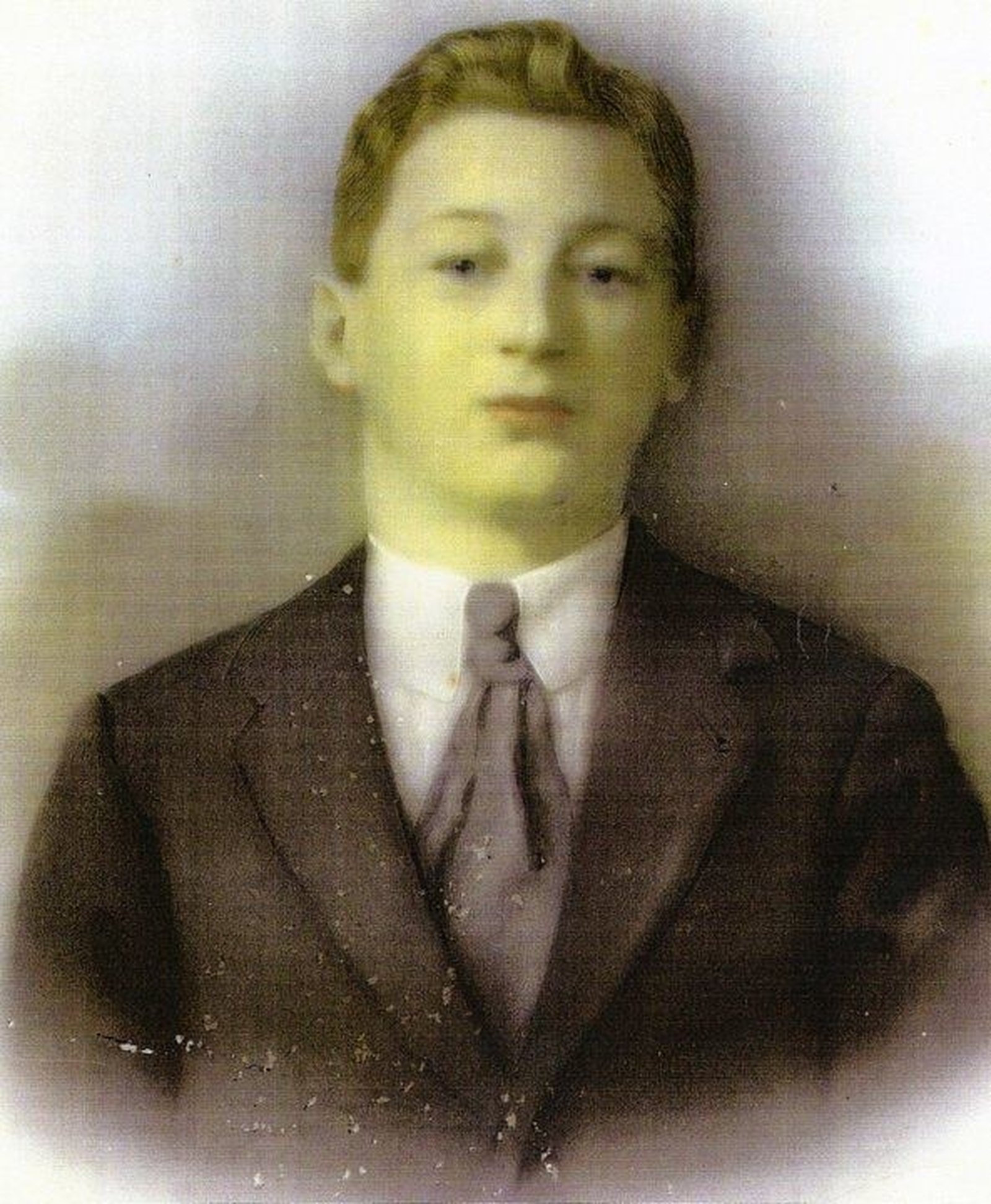 'Shot while trying to escape'. Cork volunteer Denis Spriggs (Credit: Padraig O'Ruairc Collection)