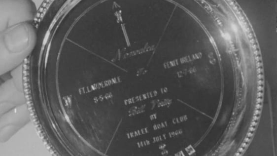 Silver Salver Awarded to Bill Verity in Tralee (1966)