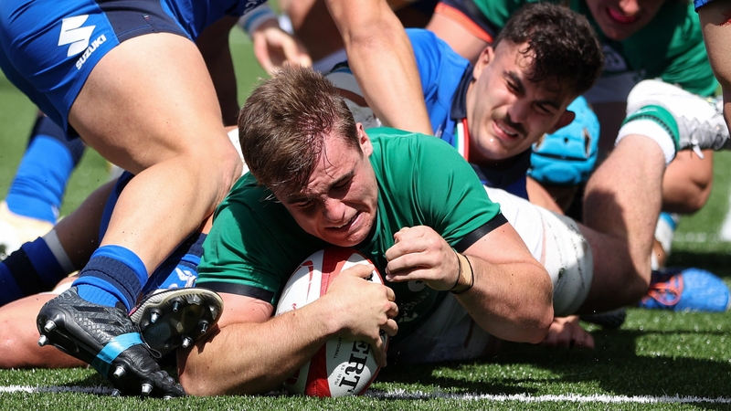 Italy struggled to deal with the dynamism of Alex Kendellen