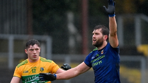 Aidan O'Shea during Mayo's quarter-final against Leitrim last November