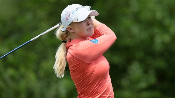 A strong end to the round saw Stephanie Meadow shoot up the leaderboard