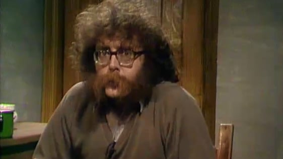 Storyteller Eddie Lenihan, 1986
