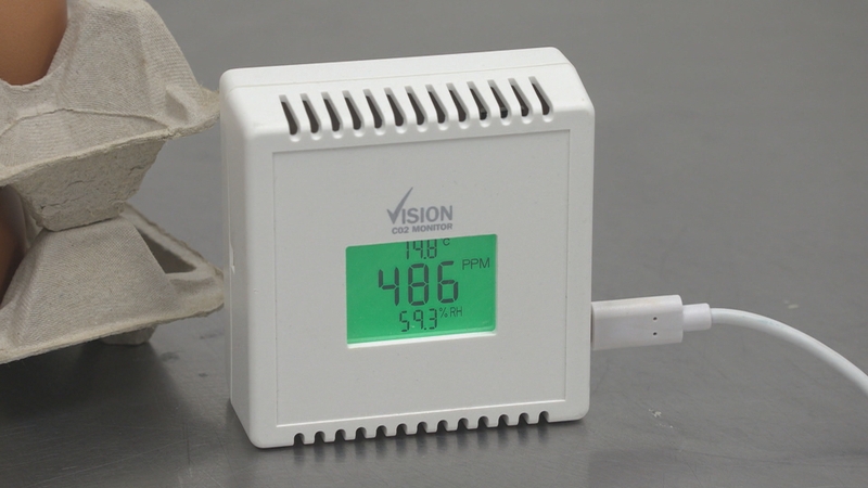 Carbon dioxide monitors will be used in schools across the country from September
