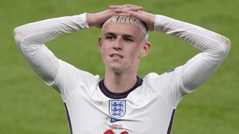 Phil Foden was an extra-time substitute in England's semi-final win over Denmark