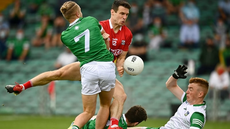John O'Rourke bundles in the only goal of the game