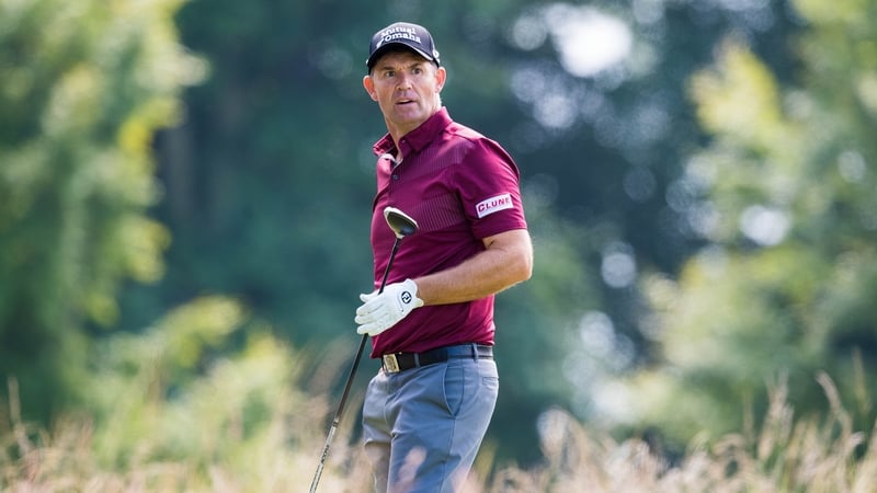 The Ryder Cup captain is having a decent week so far