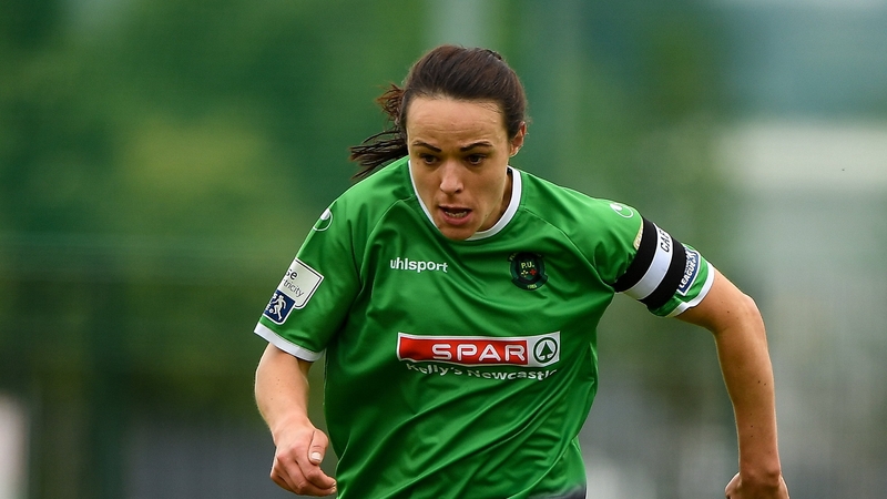 Ireland's O'Gorman found the net twice for Peamount