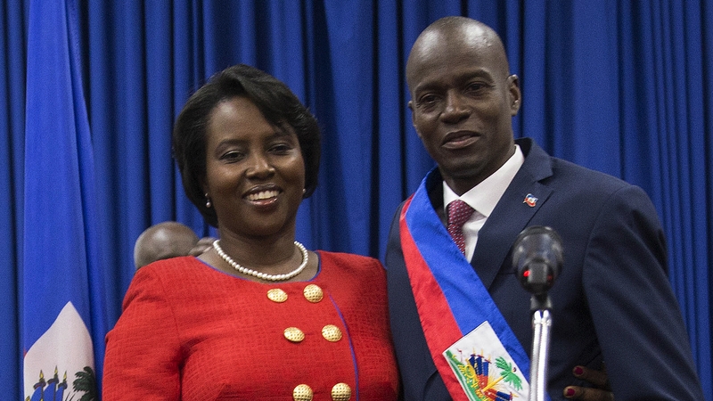 Jovenel Moise was killed and his wife Martine was seriously injured