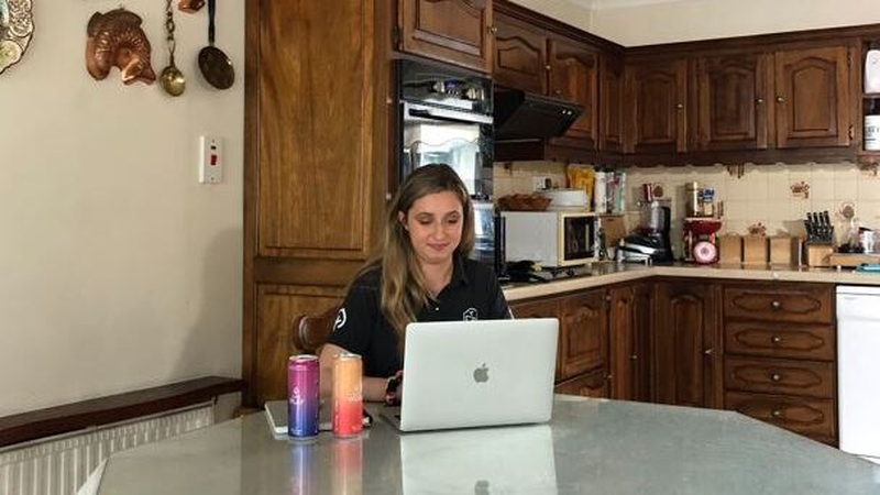 New graduate Ashlee Byrne started her career during the pandemic