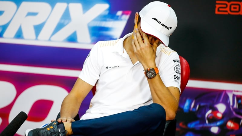 Lando Norris currently occupies fourth spot in the F1 drivers' championship
