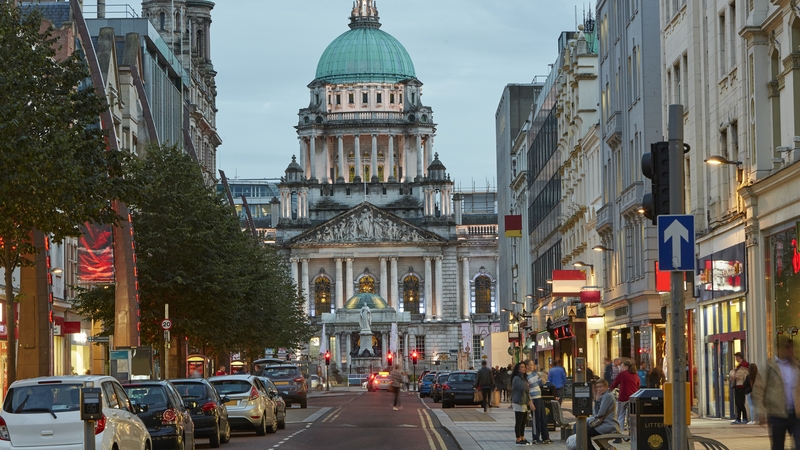 City breaks to Belfast (pictured) and Derry continue to be popular