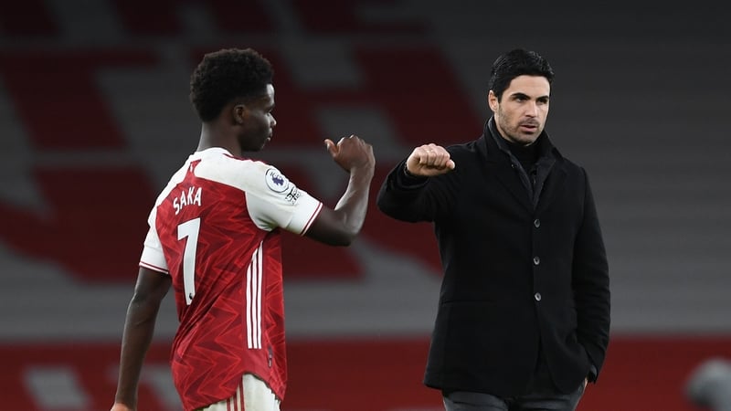 Arteta says he had personally spoken to Saka after the Euro 2020 final