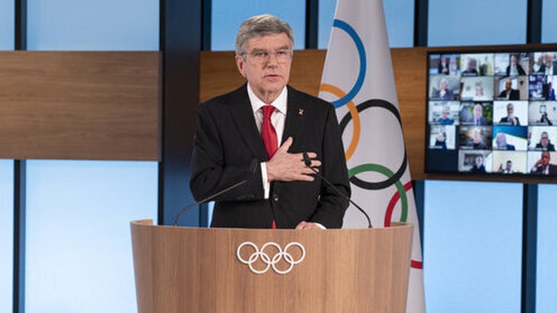 Bach met with Japanese Prime Minister Yoshihide Suga