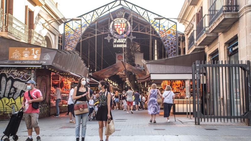 Spain's second quarter growth rate has been revised down to 1.1% from 2.8%