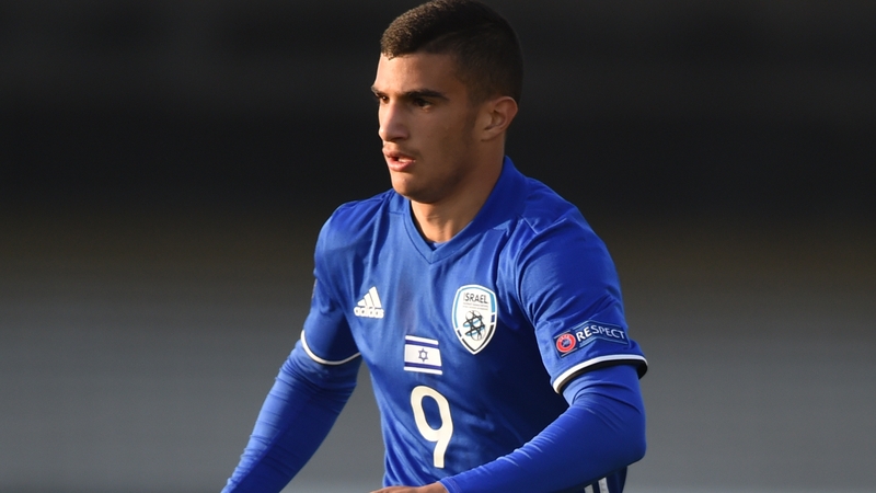 Liel Abada in action with the Israel Under-17 side back in 2018