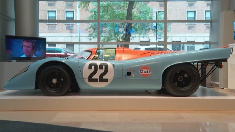 Porsche used by Steve McQueen's in Le Mans.