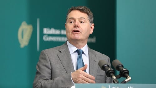 Mr Donohoe was speaking to reporters in Dublin following a virtual meeting of G7 finance ministers