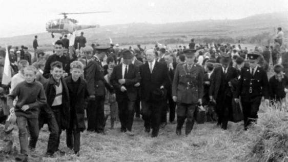 President Éamon de Valera Opens Irish College on Cape Clear (1966)