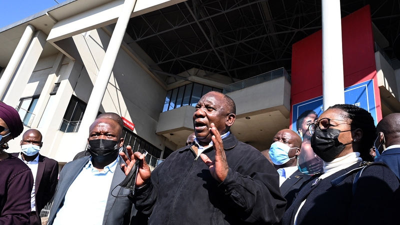 President Cyril Ramaphosa said the government was doing all it could to deal with the turmoil