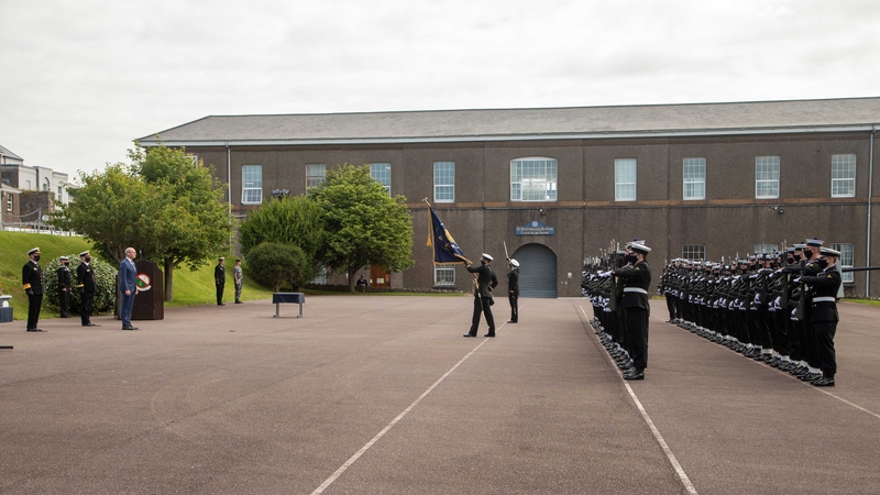 The latest class of cadets were commissioned as officers at a ceremony today