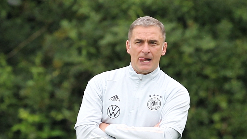 German manager Stefan Kuntz said that playing on was not an option