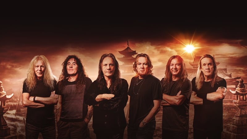 Senjustsu - "loosely translated as 'tactics & strategy'" - sees the sextet teaming up again with longtime producer Kevin Shirley and is co-produced by Iron Maiden bassist Steve Harris Photo: John McMurtrie