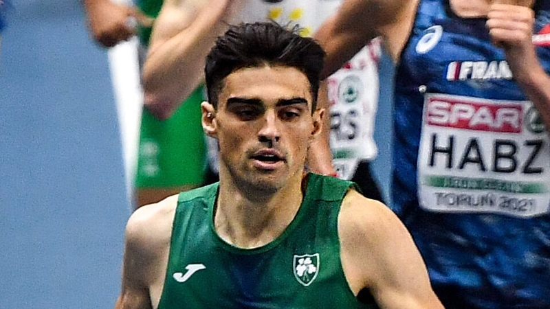 Andrew Coscoran impressed on a fast track in Boston