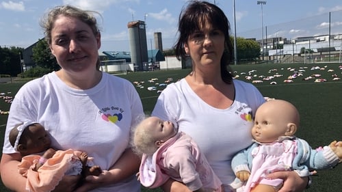 Amanda Larkin and Valerie Jennings put a call out to the public for old pre-loved children's dolls