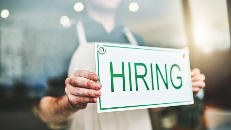 Ireland's employment rate is now below 5%