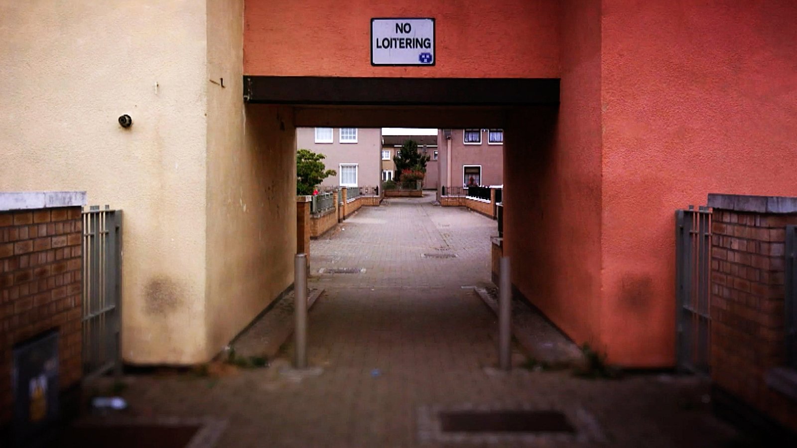 There are multiple escape routes from Dolmen Court, an area where senior citizens live
